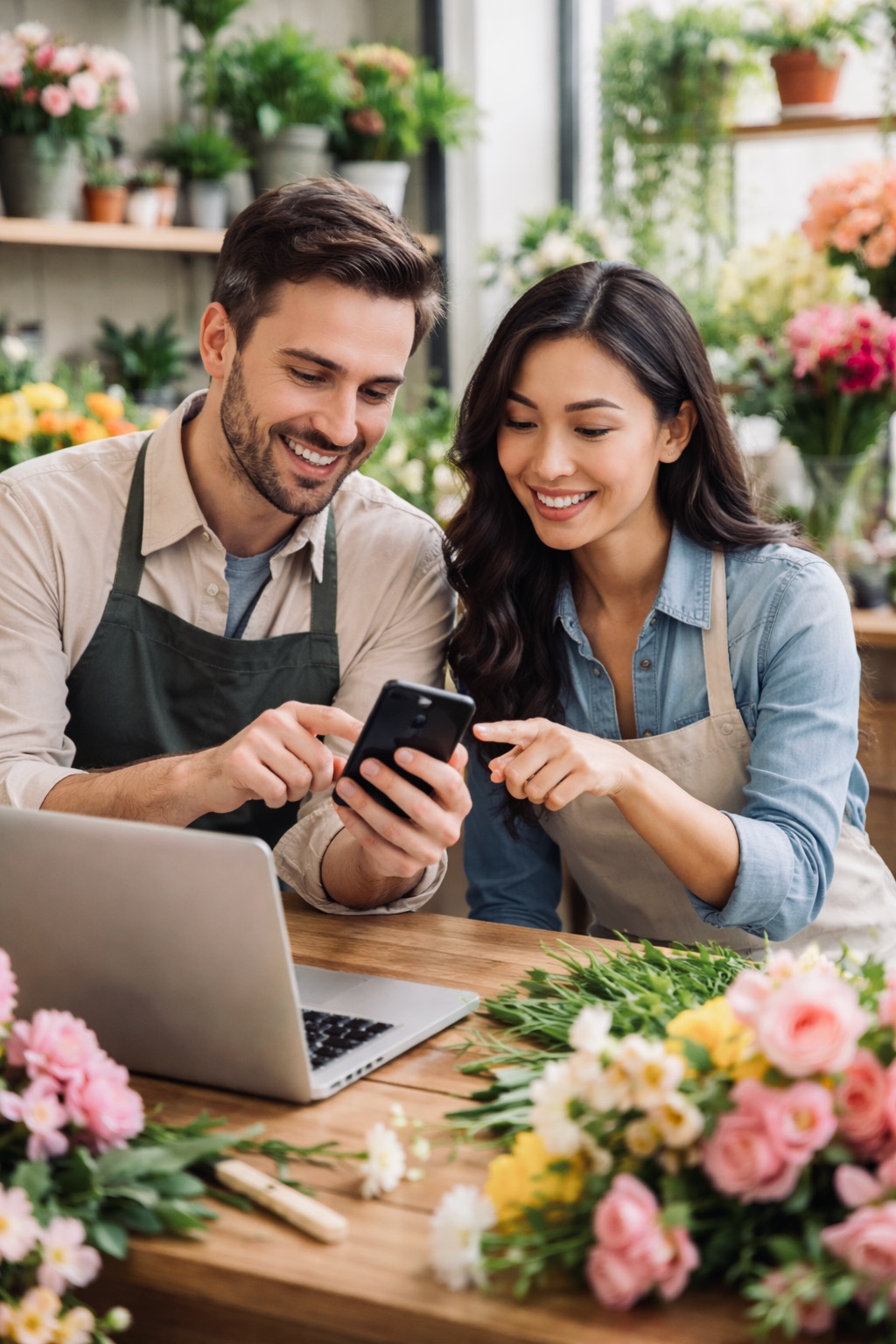 Florist business online