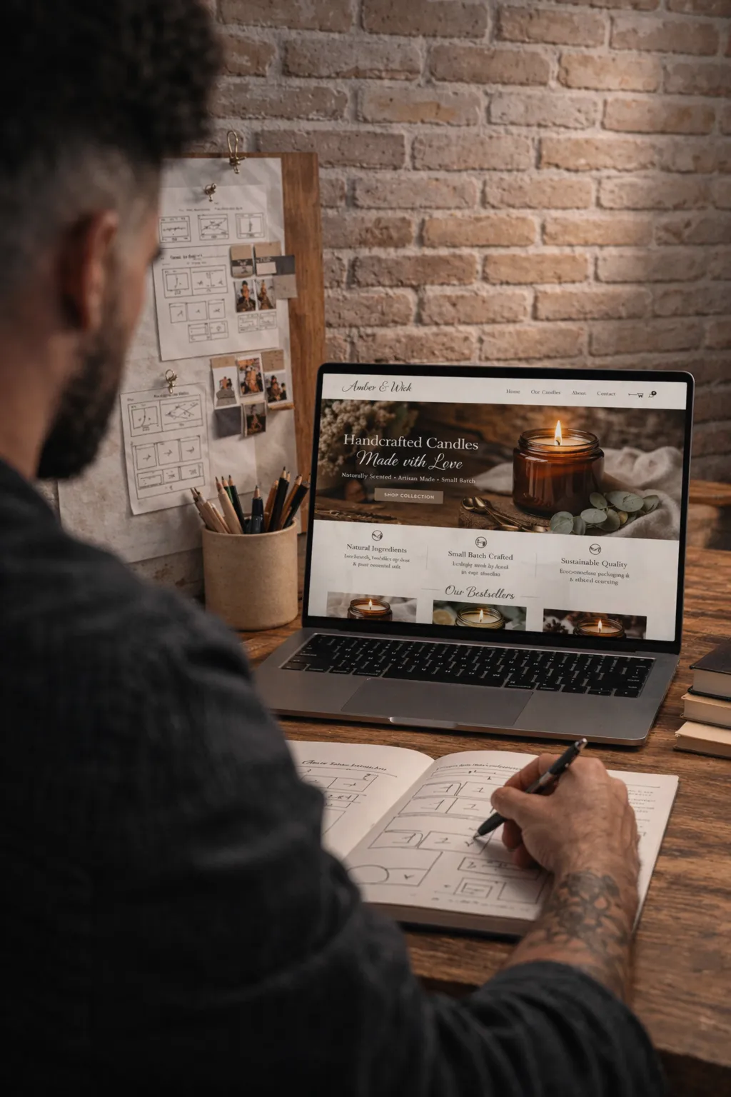 Refreshing an outdated business website