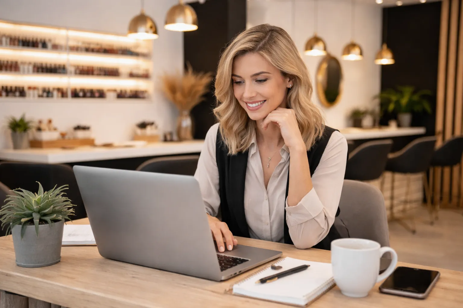 Custom service booking journey