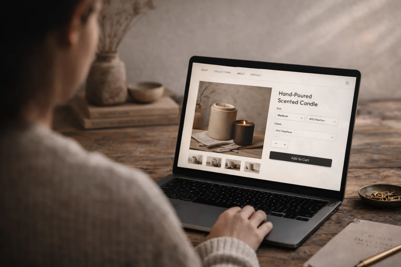 Independent maker ecommerce website