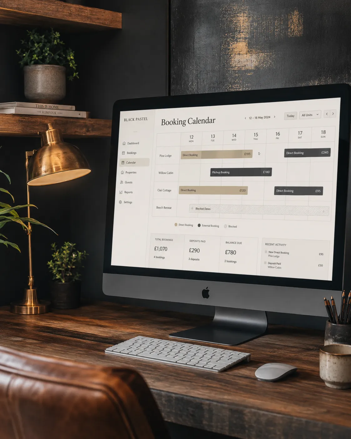 Pitchup booking integration for campsite bookings
