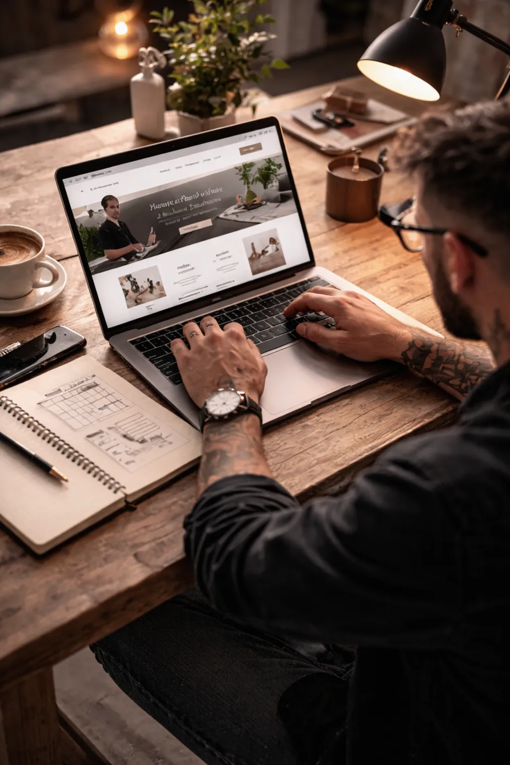 Professional website planning and support