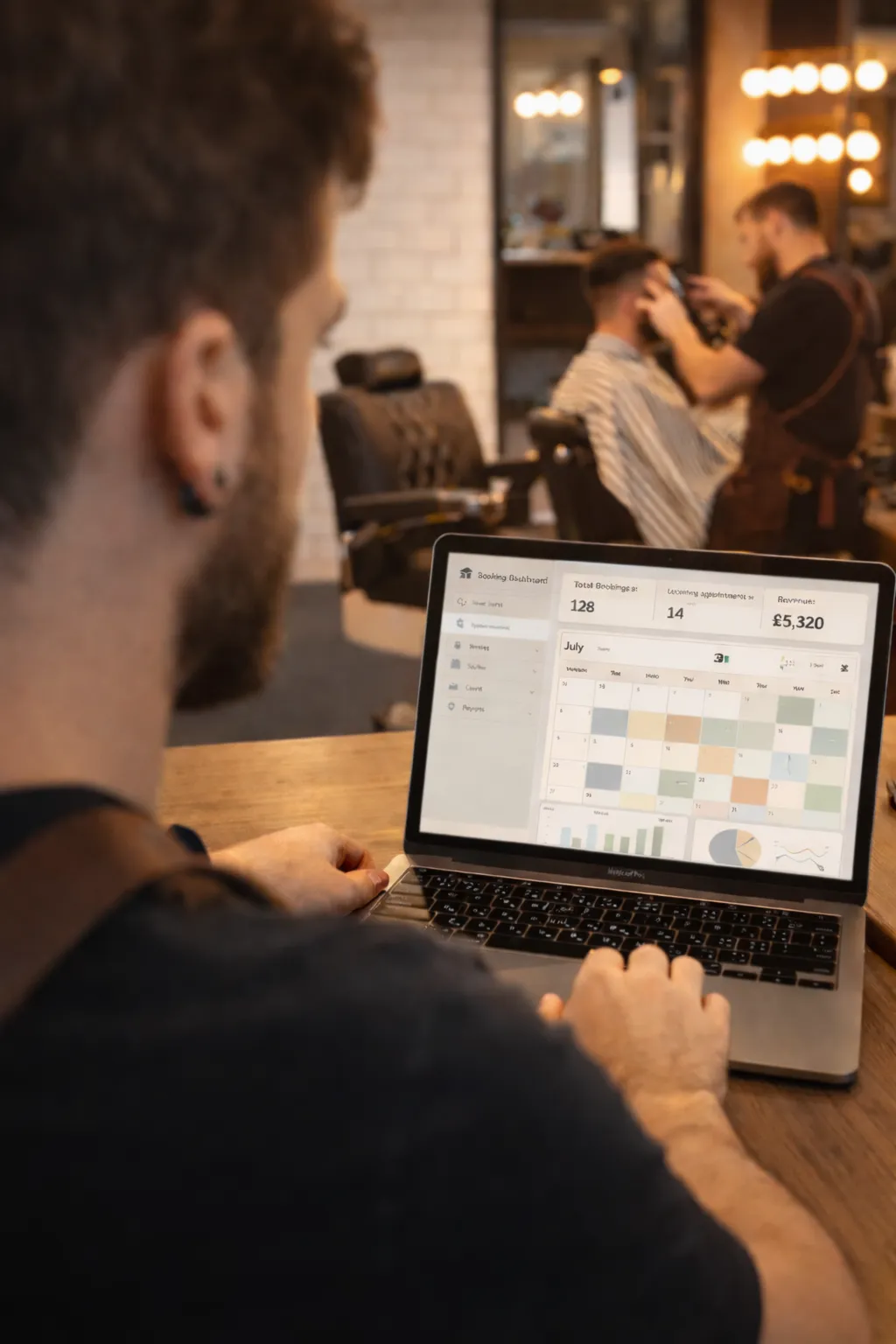 Service booking systems for service-led businesses