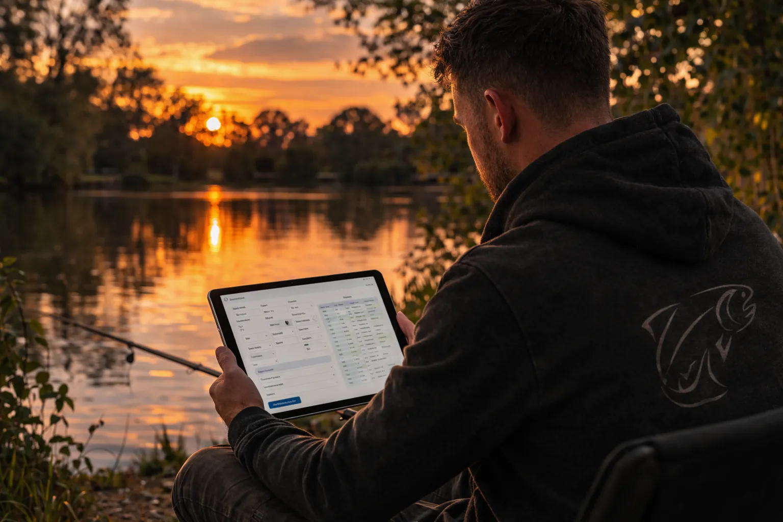 Woodlands Fishery website and booking experience