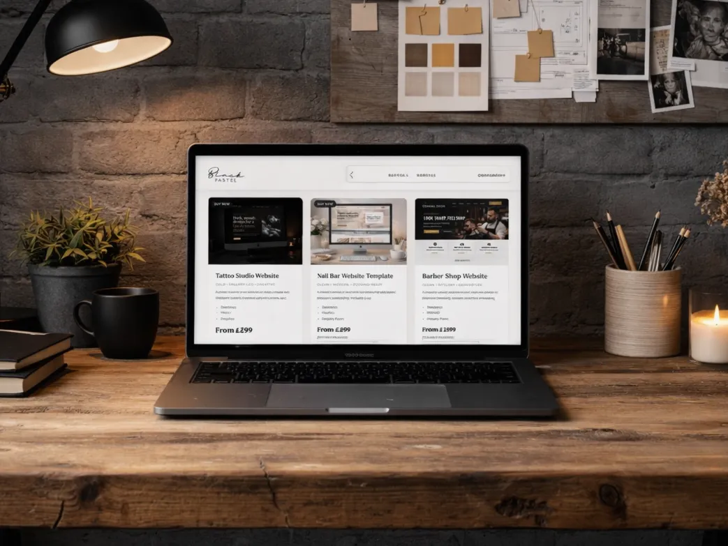 Black Pastel pricing for websites and support